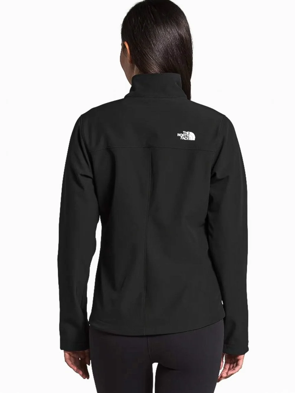 New The North Face Women’s Apex Bionic 2 WindWall SoftShell Jacket In Black - Picture 4 of 10